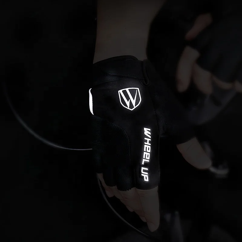 Оптовая продажа дешевые M-L-XL из лайкры Нескользящие дышащие перчатки для езды на велосипеде с коротким пальцем мужчин и