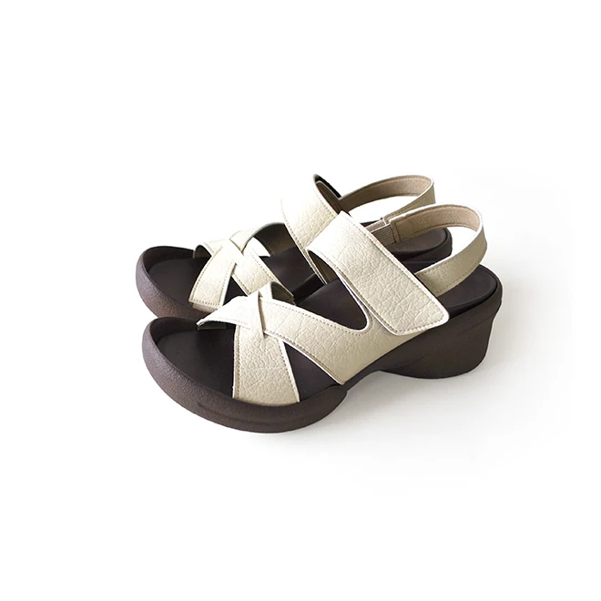 Hot selling outdoor summer women shoes platform wedge sandals