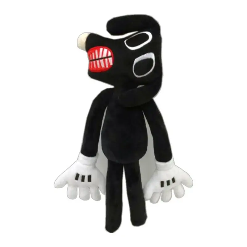 2022 new Plush Doll Toy Siren Head Black Cat Peanut Street Light Siren Varied Plush Doll