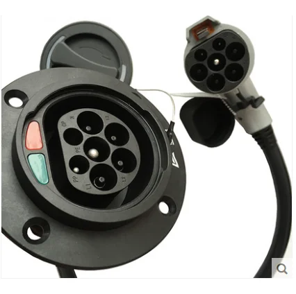 Zencar 32A Type 2  socket to GBT plug ev charging adapters with 0.5m cable ev charger plug and socket car connections