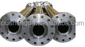 Pipe extruder screw barrel for plastic extruder Extrusora de tubo tornillo barril para extrusora de plastico