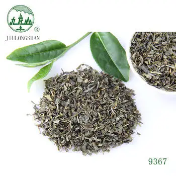 Te Verde Chun Mee Natural Jiulongshan Stir-fried Loose China Chunmee Green Tea 9367