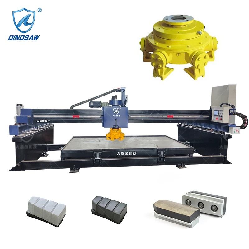 Single-Head Stone Grinding Machine for Headstone and Monument Applications