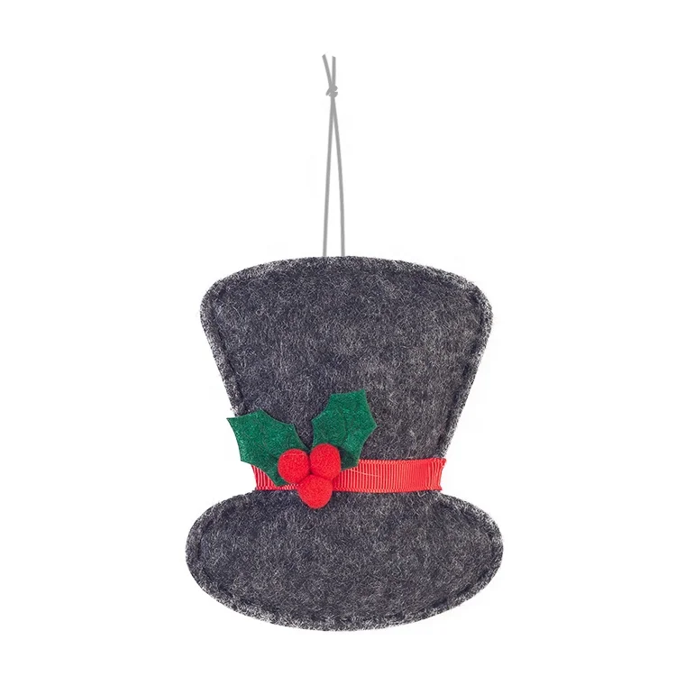
4.8 Inch Home Party Decoration Green Lucky Hat Shape Ornaments Craft Wall Decor 