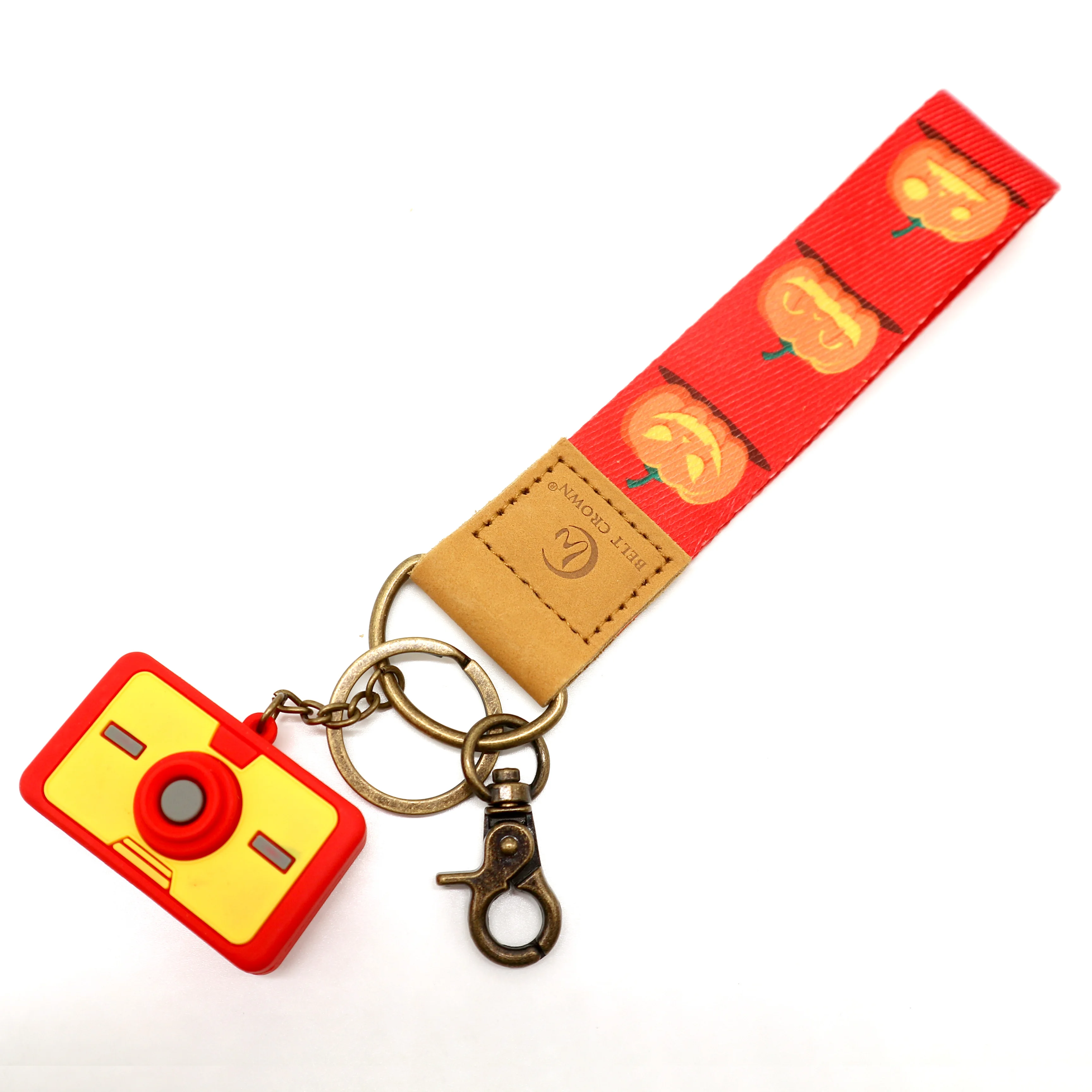 Anime 3D Mouse Miniature Figures Key Chain Figure Spider Man Key Chain with Full Heat-transfer Printing Lanyard Strap