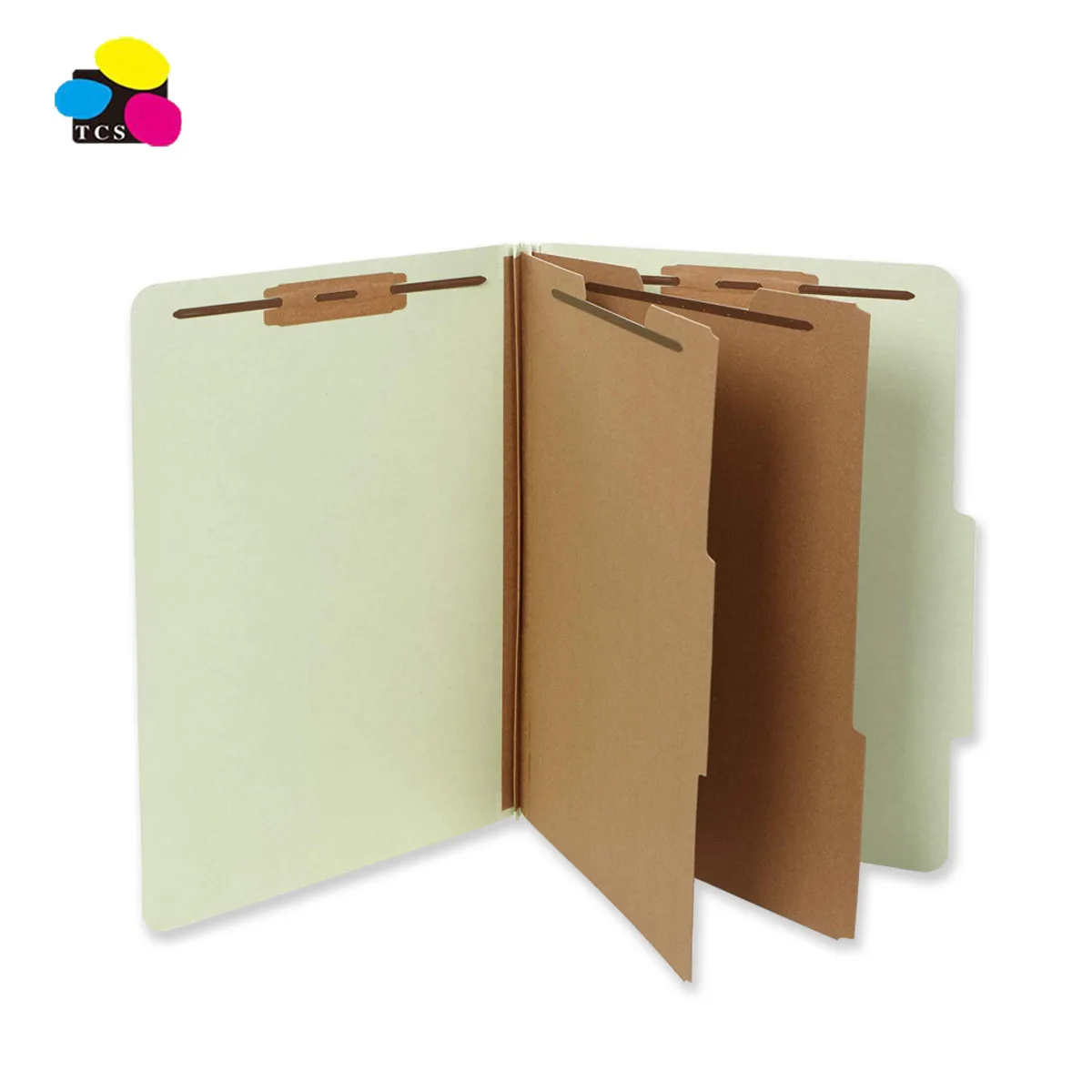 Распродажа Ebay, светло-зеленые разделители из крафт-бумаги разных цветов, размер 2, папка для классификации 10 шт./кор.