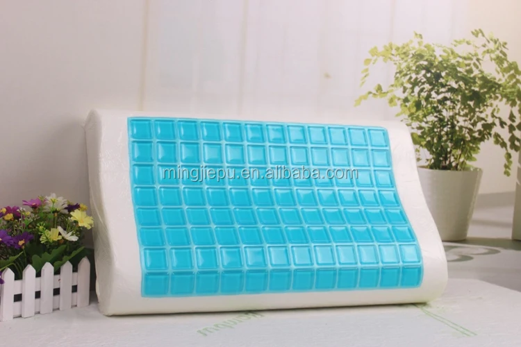 Supply all kinds of Wave Memory Gel Pillow, Factory Memory Foam Gel Pillow, Wave Silica Gel Viscose Pillow