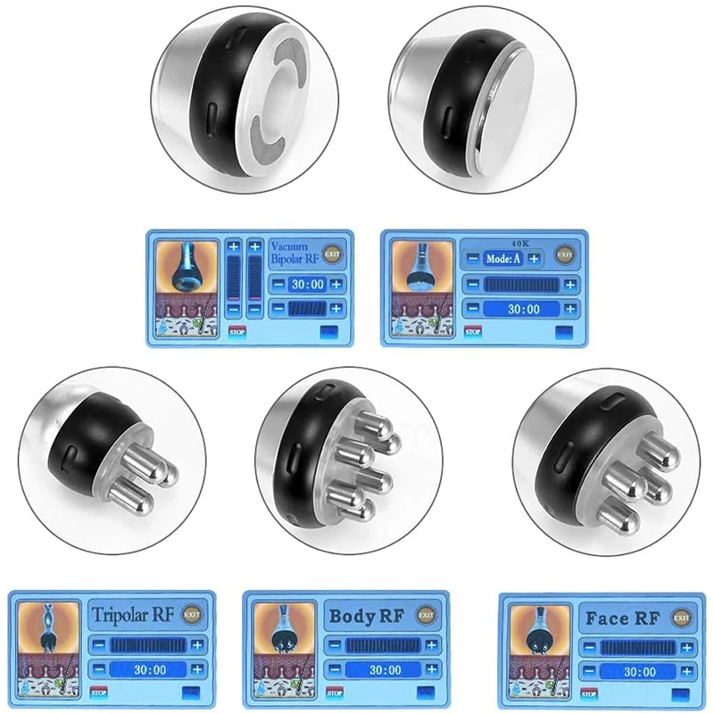 Wholesale 6-in-1 Cavit System Abdominal Fat Removal Negative Pressure Massage 40k Radio-frequency Skin Firming Slimming Machine