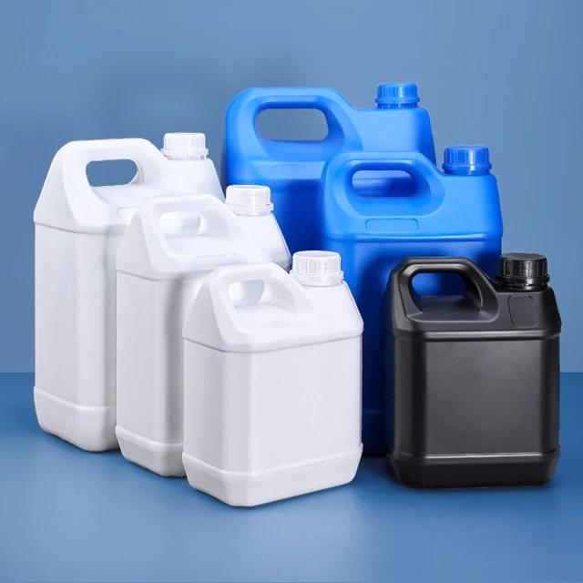 customize 1-10L paint Chemical industry barrel HDPE Bucket of essence high quality cleanser essence shampoo plastic container