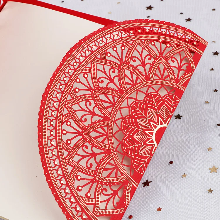 Деревенский стиль набор лазерной резки помолвка Свадебная вечеринка Свадебная пригласительная открытка