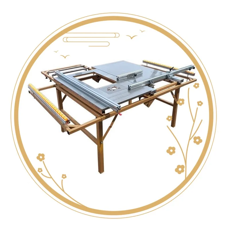 saw table support for table saw and milling machine Portable and foldable sliding table saw factory whole sales cheap price