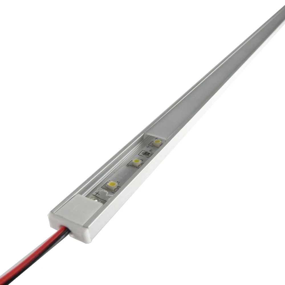 Plug And Play Lighting Solution End To End Rigid Light Bar 10W 4000K 24V Dimmable Magnet LED Strip Light For Metal Shelf