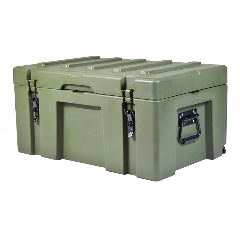 Черные Запираемые упаковочные ящики-держатели для форм, Оптовая Продажа переносных жестких чехлов с защелкой, маленькие инструменты, пластиковый ящик для инструментов Lockert