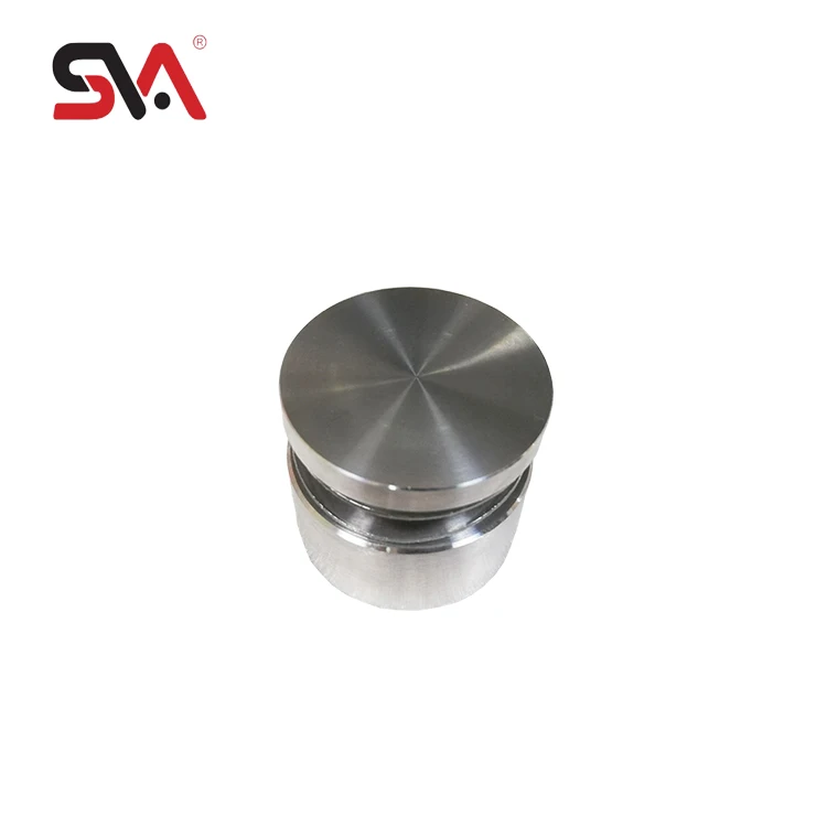 Modern Villa Stairs Stainless Steel Glass Standoff Fixed Tempered Glass Glass Billboard Stair Railing Fitting Pipe Clip Nail