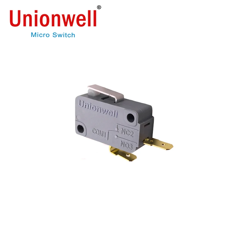 Unionwell   5A 125 250VAC 0.1A  25T125 Mini Micro Limit Switch  G5S05 Series microswitches for home appliance