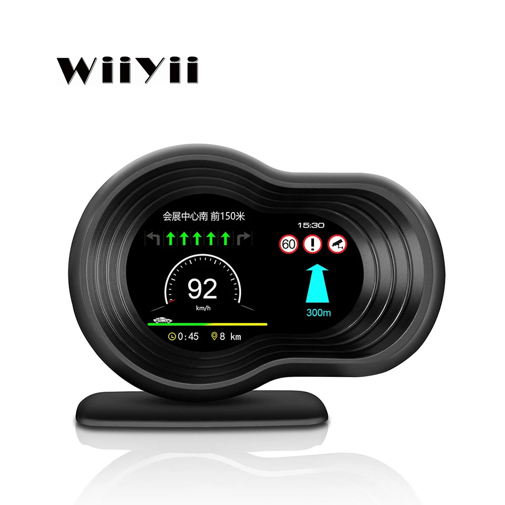 OBD2 GPS F9 дисплей измеритель автомобильный датчик HUD диагностический