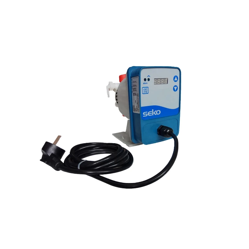 Chemicals dosing pump and metering pump for dosing system tank