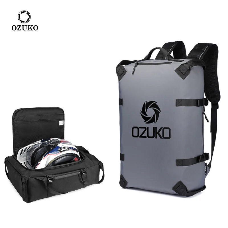 Ozuko 9235 Small Spend The Night Duffle Bag Travel Fitness Sport Gym Bags 2023 Mochila Masculina Para Hombre Para Moto