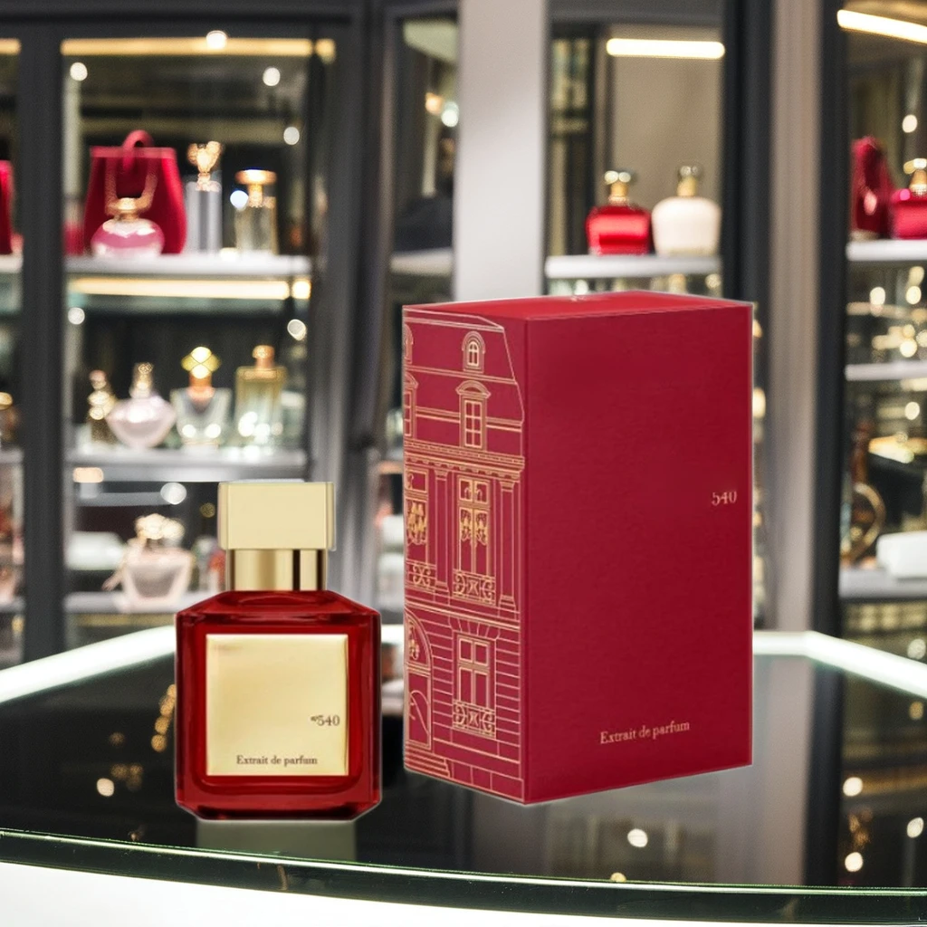 Original Red Baccarat 540 Cologne for Men and Women 1:1 Perfume from China with Rose Milk Jasmine Coconut Honey Fragrances