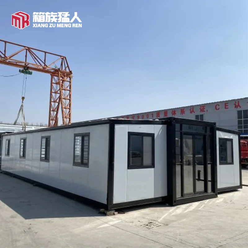 Portable Prefabricated Prefab Factory Price 20ft Folding Cargo Home 40ft Expandable Container House with 4 Bedrooms