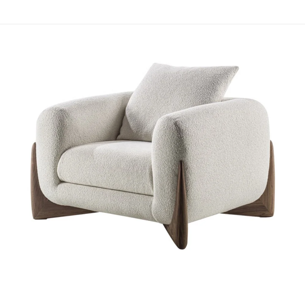 Modern Villa Hotel Italian Design Couch Living Room Sofas Furniture Velvet Fabric Accent Chair 3 Seater Nordic Sofa Set