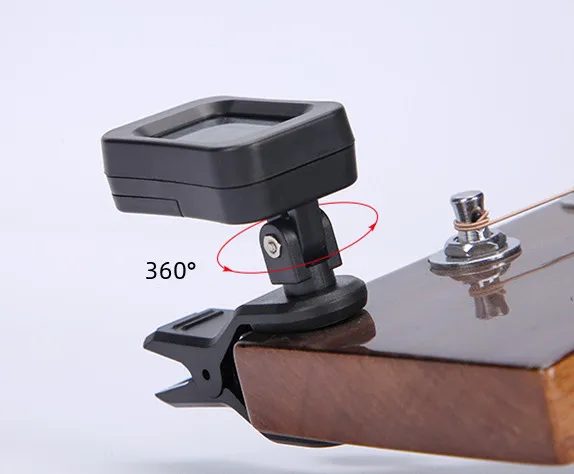 wholesale guitar tuner 12 equal temperament ukulele bass violin electronic tuner universal musical instrument accessories