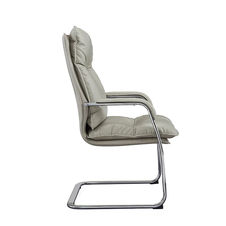 Guangdong Leather Training Ergonomic Executive High Back Office Chair Modern Design Chair for Office