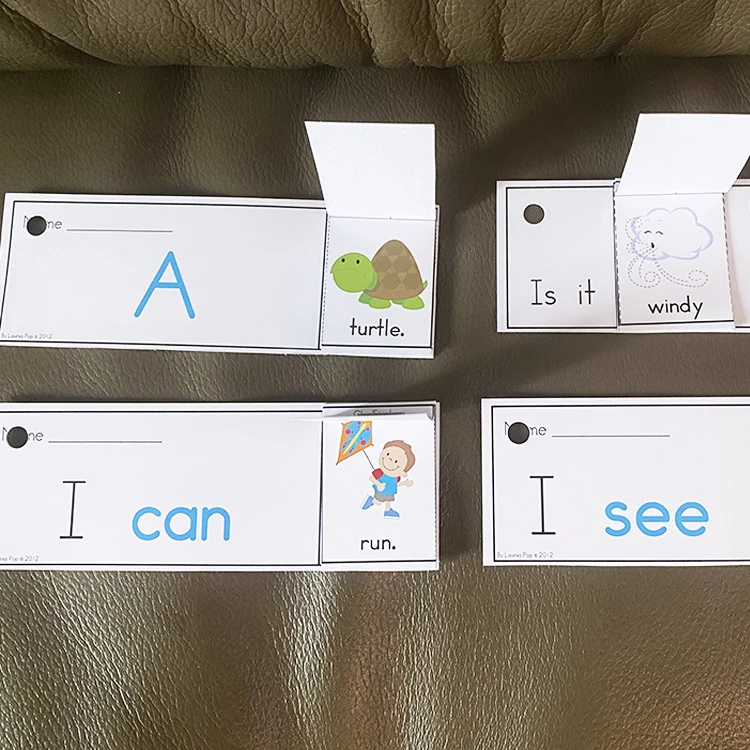 Factory Wholesale Custom Printing Learning Flash Card For Children