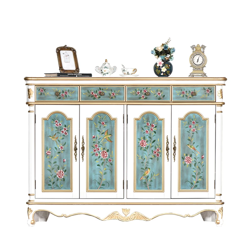 Professional American Modern MDF Shoe Storage Cabinet Luxury Wooden Entrance for Home Villa Hotel Laundry Basement Entry Room