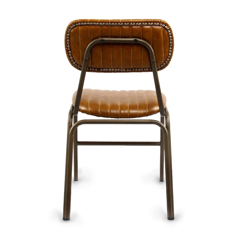 cheap leather dining chair metal leg modern dining chair restaurant chairs