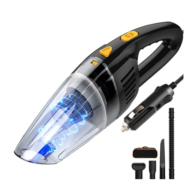 Mudro Wired Small handheld car home dual purpose, portable high-power, high-suction 6000PA wet&dry 8.4V 120W  car vacuum cleaner