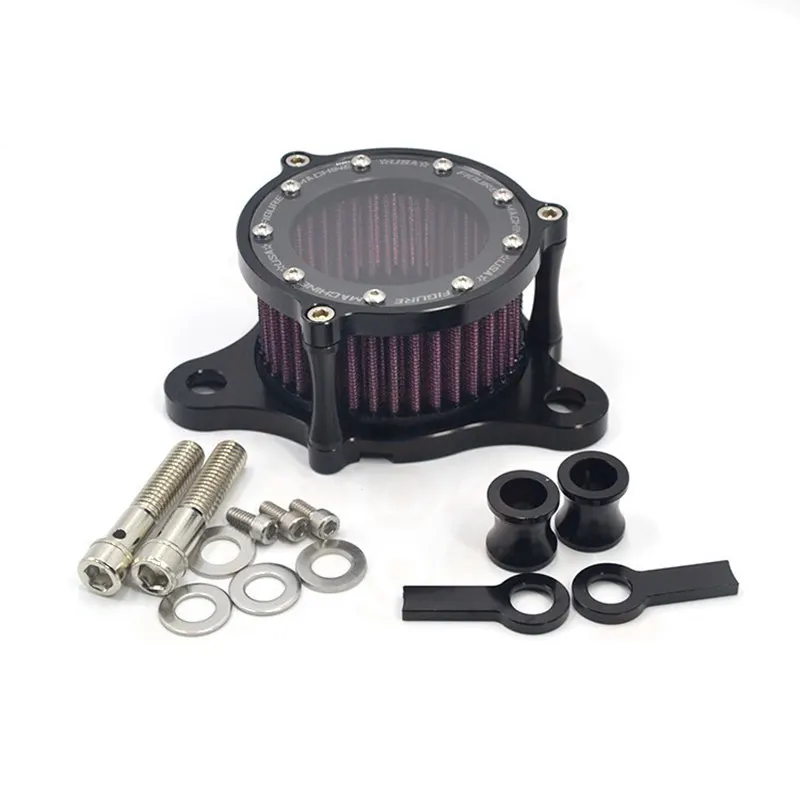 Motorcycle parts for Air Cleaner Intake Filter System for Harley Carburated and fuel injected models 2004 sportsters