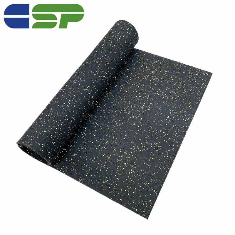 Лидер продаж, спортивный резиновый коврик высокой плотности, плитки для тренажерного зала/резиновые напольные рулоны для тренажерного зала