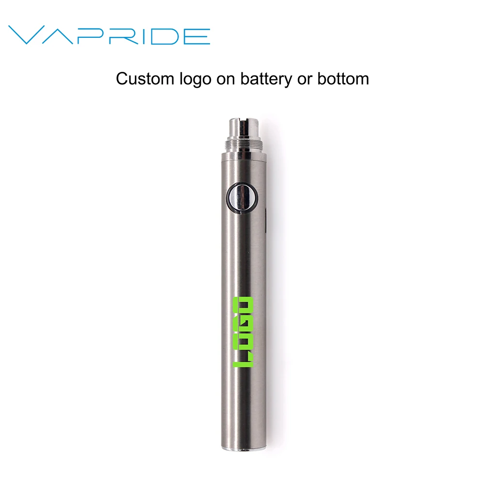 New arrival Preheat Adjustable Voltage evod 650mah 900mAh 510 thread Battery cbd Cartridges Battery EVOD 1100mAh