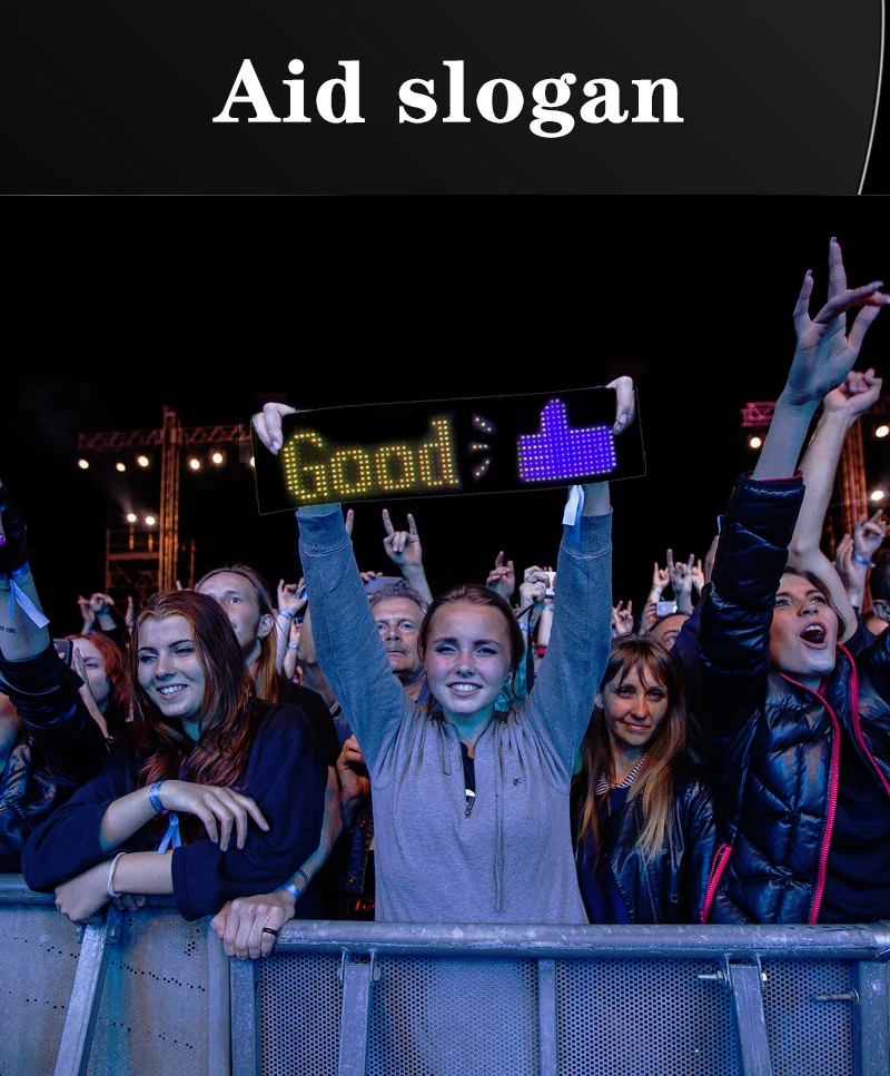 LED Car Sign Programmable LED Matrix Panel Flexible Screen Display Scrolling Sign APP Control for Cars Shop Bar Party Festival