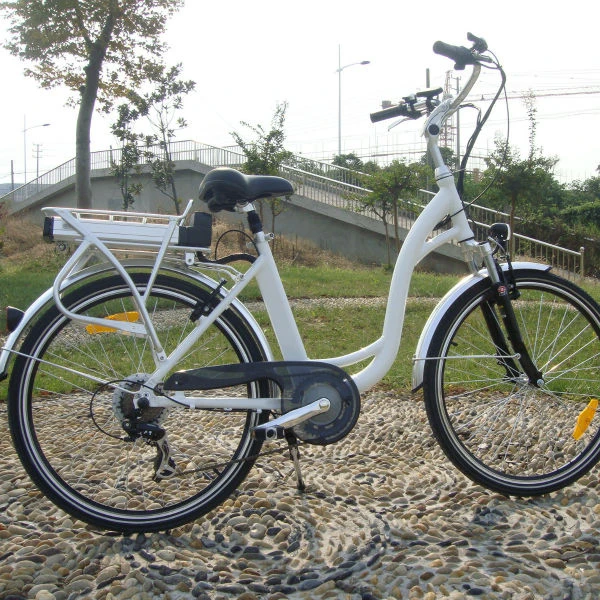 Hot selling 36V 250W green power easy rider City bike for women