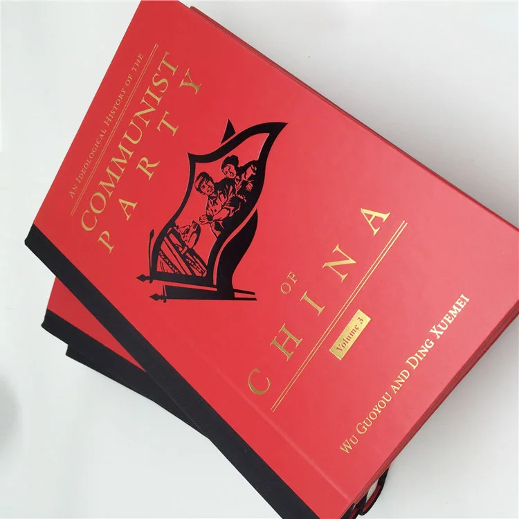 Book Printer Custom Printing Sewn Binding Hard Cover Linen Fabric Cover Guest Book Custom Printing