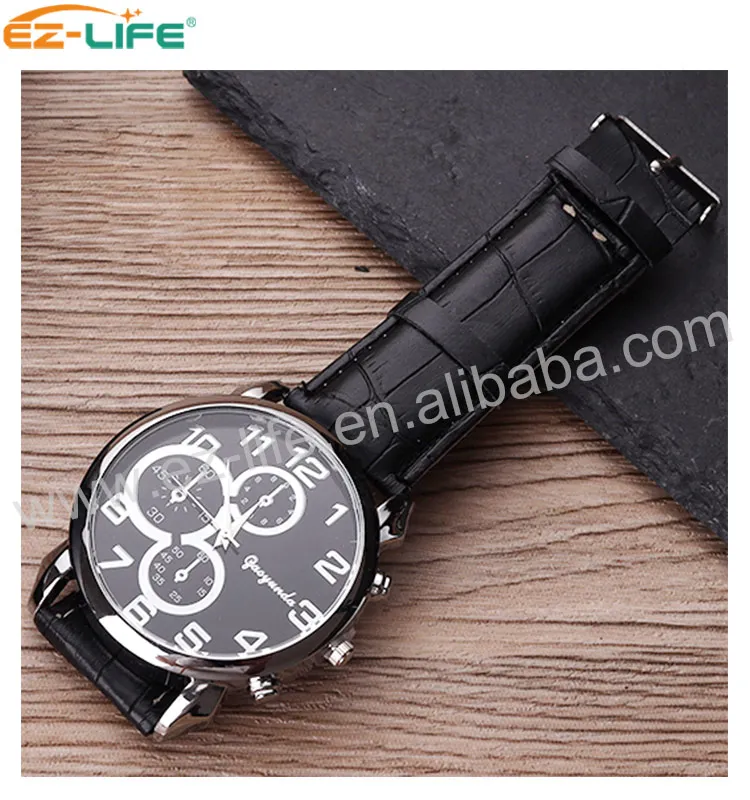 2021 New Design Premium Business Gift Set Pen  Promotion father gifts with Black Watch Keychain Wallet and Pen for father man