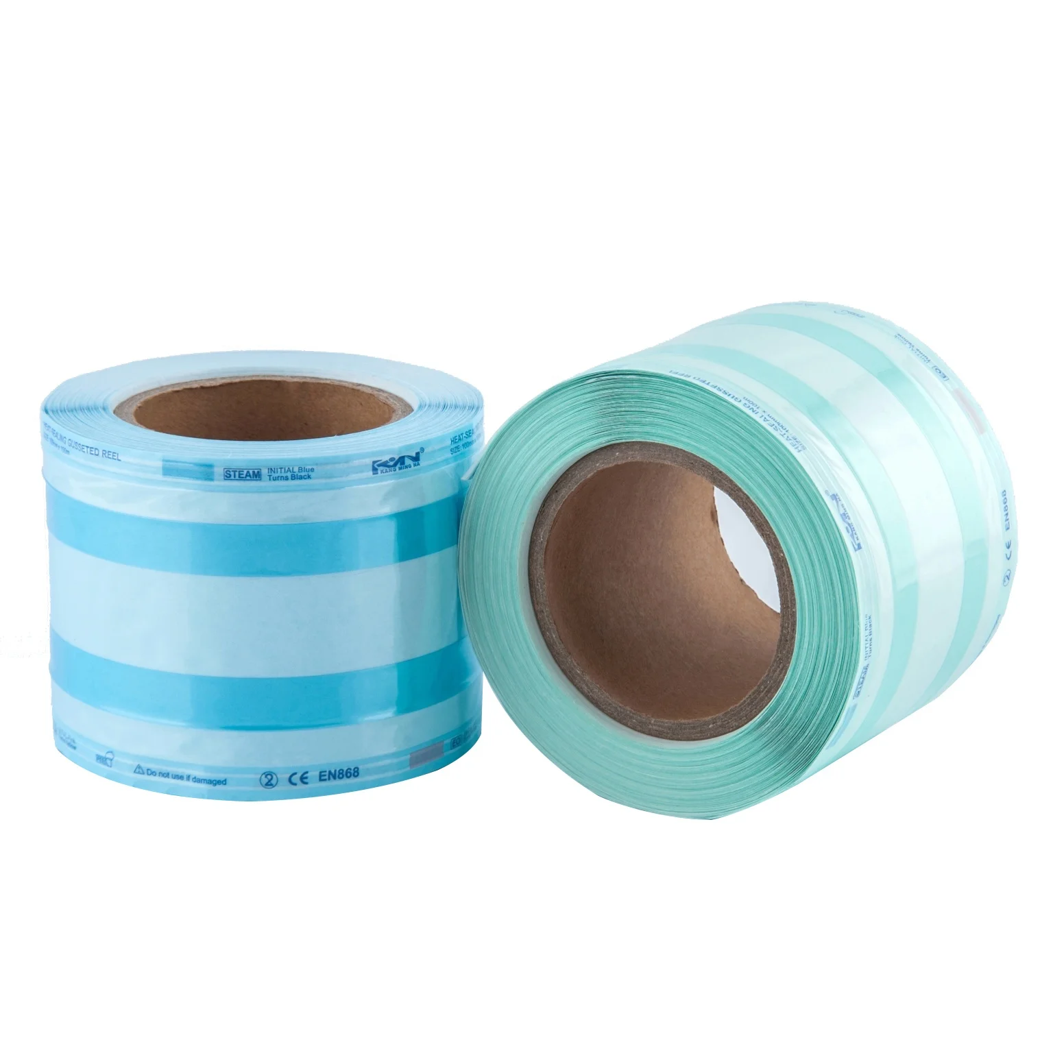 Medical tools autoclave packing heat sealing steam sterilization gusset pouch reel rolls