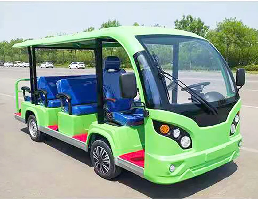 11 Seats Adult Luxury Electric Classic Vintage Sightseeing Car Vehicle For Sale