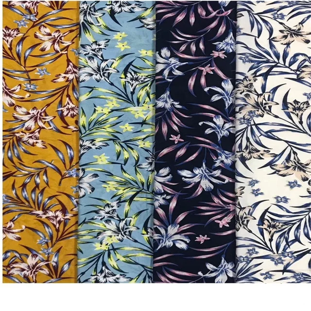 
Summer feelings cotton nylon printed cloth manufacturer womens dress material fabric 