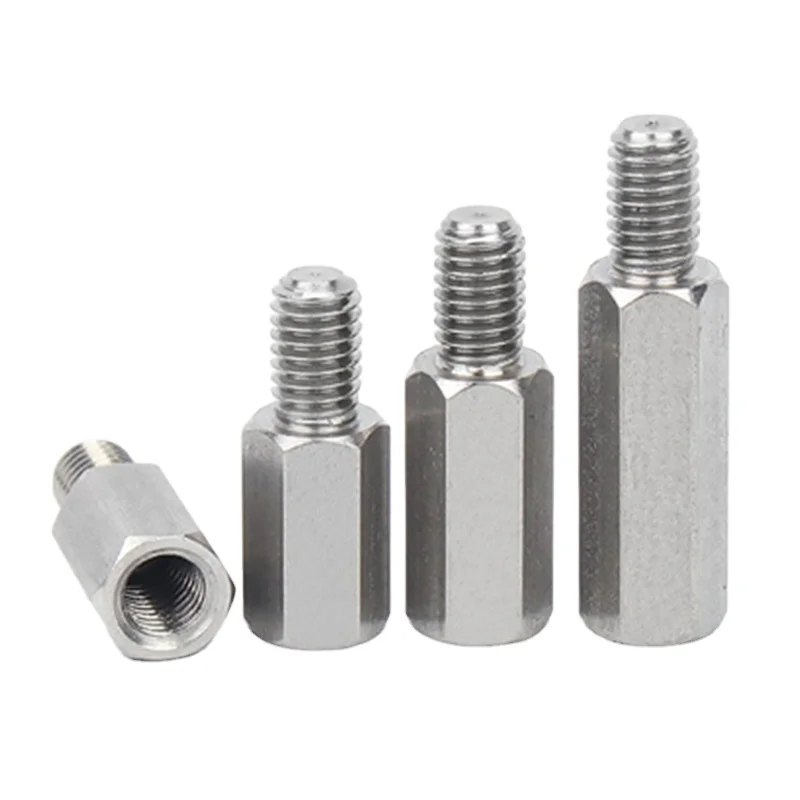 Stainless Steel PCB Standoff M1.6 M2 M2.5 M3 M4 M5 M6 M7 M8 M10 Hex Threaded Male Female Standoffs