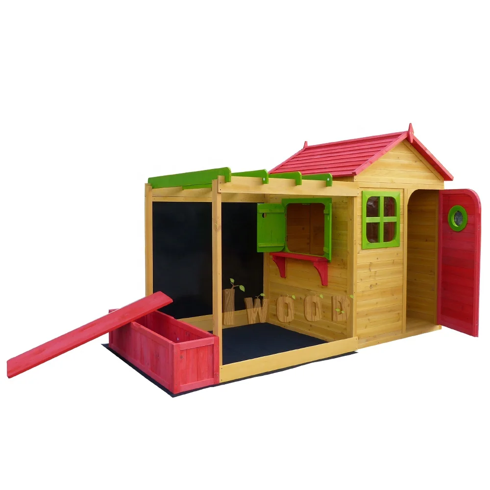 wooden kids children cubby house cardboard cubby