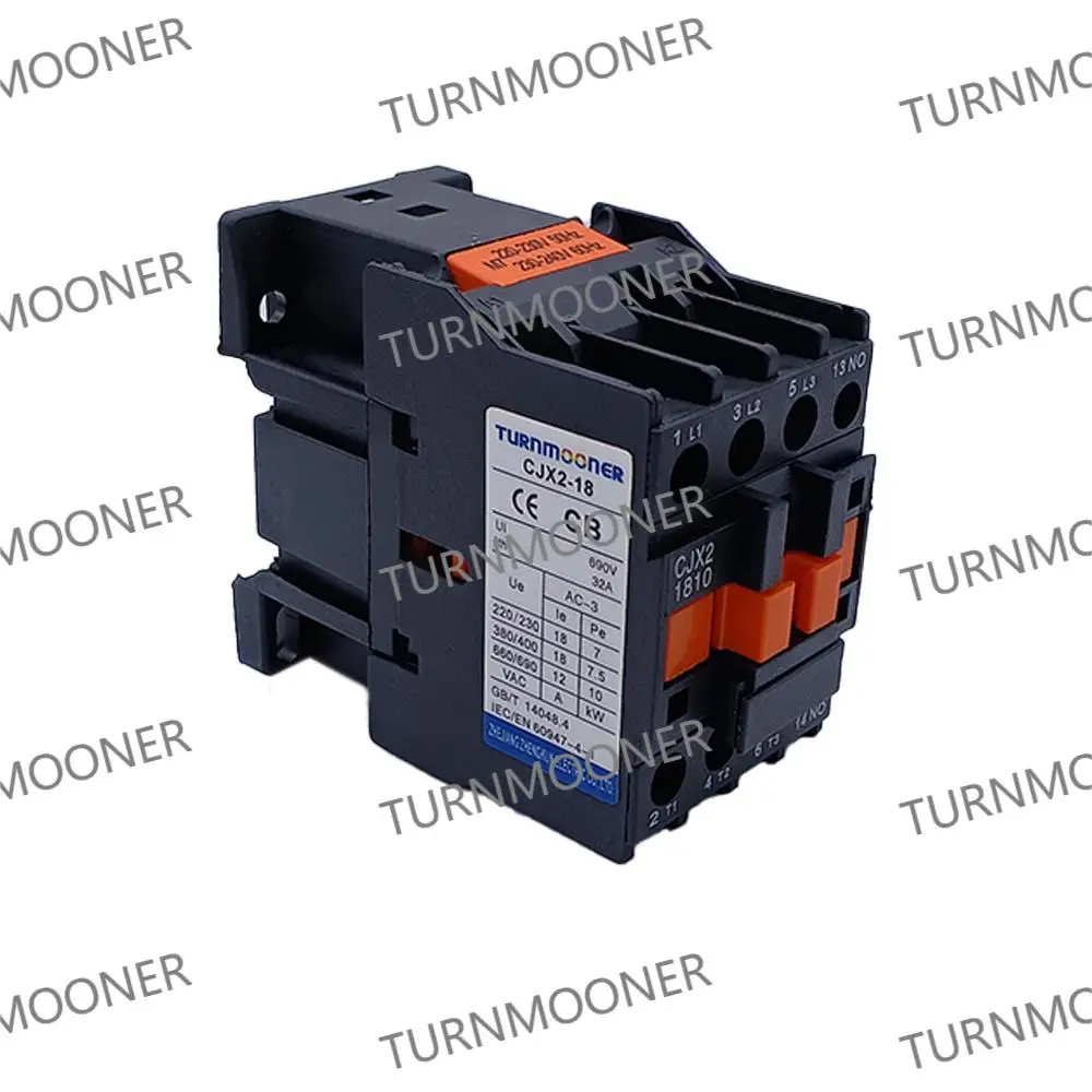 CJX2-18 AC 18 amp 3 pole contactor for air conditioner of brand TURNMOONER