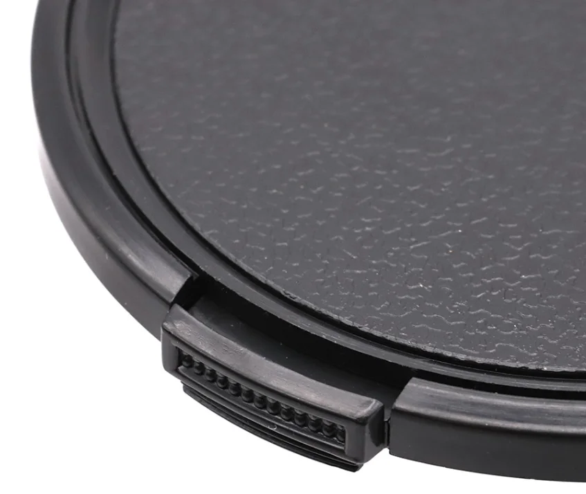 72mm 77mm Side Pinch Snap On Front Lens Cap for Canon