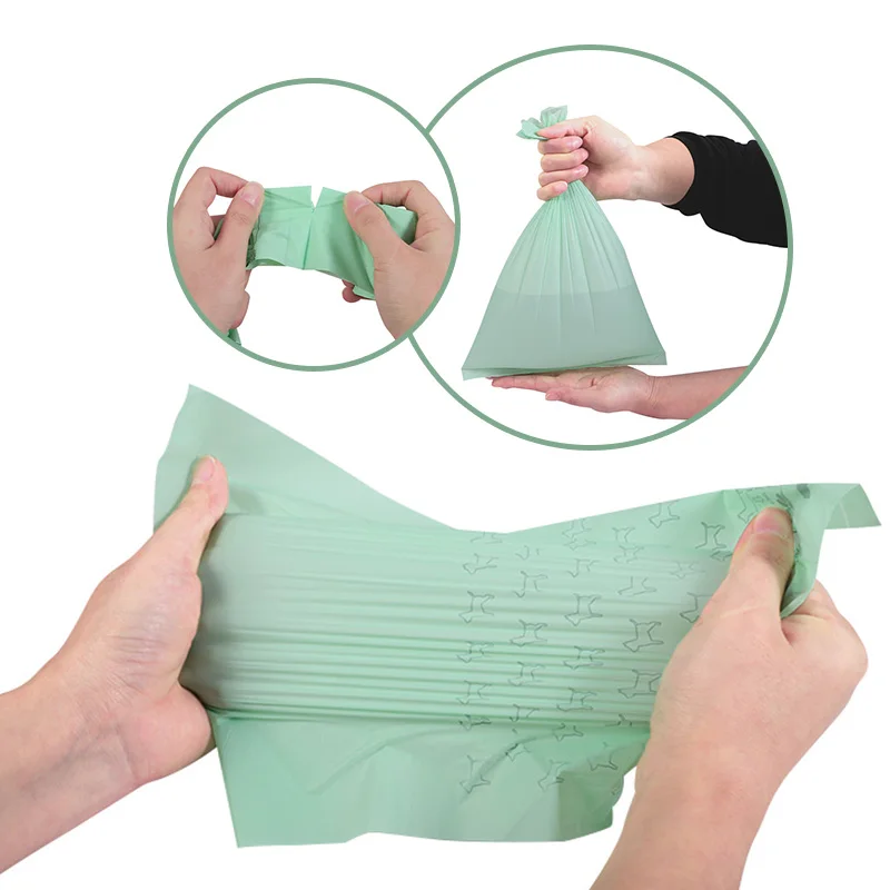 Hot Sales Biodegradable Paws Print Pet Dog Poop Bags Cats Bags
