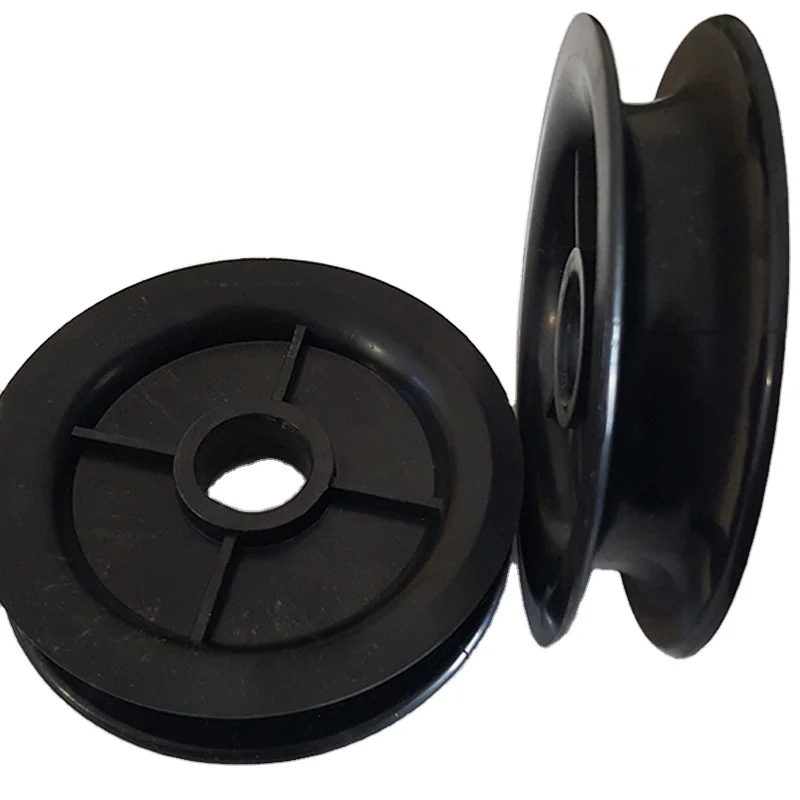 plastic nylon pulley wheels for sliding window rollers
