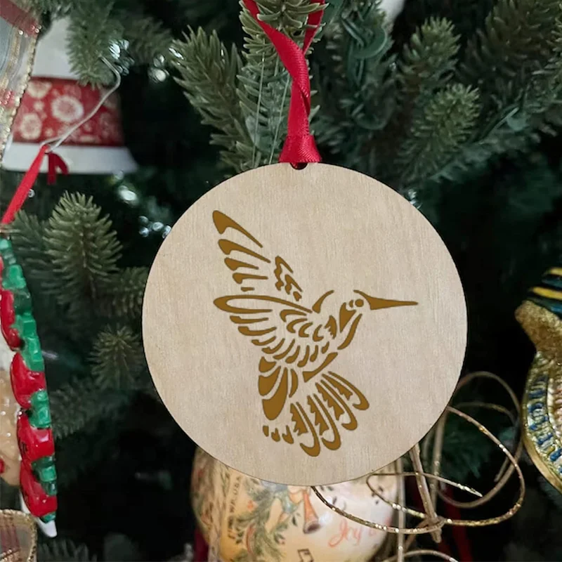 Small Butterfly Craft Stencils for Painting 3 inch Bee Dragonfly Hummingbird Bird Nature Stencils