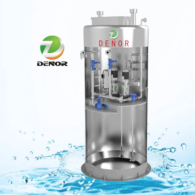 The Factory Supplies FRP Integrated Intercepting Well with Favorable Price Package Pump Station