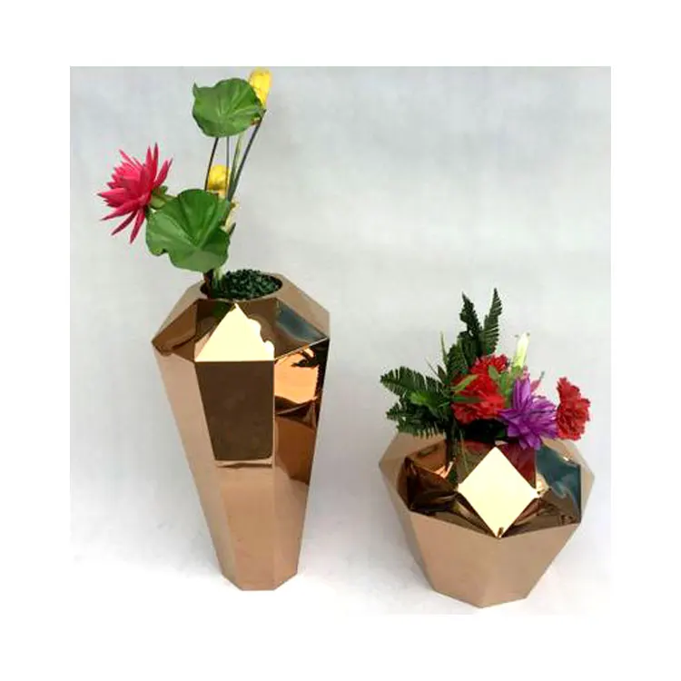 Custom Modern Metal Flower Pots Planters Flower Pots &amp Home &amp Planters